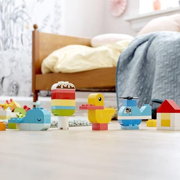 Lego DUPLO Heart Box (80 Pieces)10909 First Building Playset Brand New - Picture 5 of 12